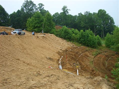 steep slope septic tank